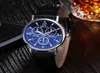 Sorpresa Orologi da uomo a buon mercato Ginevra Blue Ray Glass Top Brand Luxury in pelle di lusso sportivo orologio da donna Relogio Masculin5763194