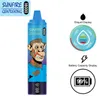 AUTENTICO Sunfire 18000 sbuffi VAPE usa e getta Penna 850 MAH Display LED ricaricabile 10 Flavo