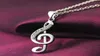 Kedjor otoky 2021 mode smycken chic diskant g clef musik anteckning charm hänge halsband present musikal för kvinnor tillbehör femme11878136