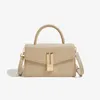 Fashion Ins Girls Solid Color Crossbody Bags Bolsos Sac En huvudfemme Handväska Trendiga handväskor för kvinnor