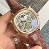 Watch watches AAA Watch Mechanical Watch Mens Watch Swiss New Tourbillon Fully Automatic Hollow Mechanical Watch Business Belt Watch