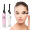 Elektrische Wimpern Helller Erhitzen langlebiger Augenleitungsclip tragbarer Make -up Wimpern Bräuliche Pinselwerkzeuge Einstellbares Eisen 240428