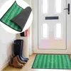 Carpets Flannel Carpet Mini Football Field Floor Mat Bathroom Skid Resistance For Room Home