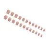 False Nails Donna Scintillante Pressa su BLUSH BLUSH BLUSH RIUSABILI RIUSABILI PER WOMES E GIRL SALON A CASA