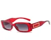 2020 Vintage rode rechthoek zonnebril vrouwen mannen mode luipaard vierkante zonnebrillen gafas de sol mujer3378987