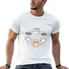 T-shirty męskie Nowe kręgosłup Kat T-shirty zwykłe koszulki graficzne koszulki Cavai odzież duże koszulki z galaretką mąki T-shirtsl2403