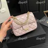 17 cm Golden Chain Women Bull Borse Crossbody Designer Borse Pelle in pelle Matelasse BASSE AMPIONE Spettacoli Shopping Borse Luxury Borse Cocchetto Porta di carta Borsa