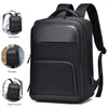 Рюкзак для школьных сумок для мужской деловой пригородной водонепроницаемой моды с большой пропускной способностью джентльмены рюкзаки USB студенты