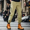 Pantaloni da uomo cargo cotone casual lavoro pantalone jogger leggero escursionisti escursionisti pantaloni junior juniors