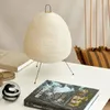 Tafellampen Japanse stijl rijstpapier LED LAMP Woonkamer Bedroom Bedroom Bedienstudie El Homestay Art Creative Decor Tripod Vloer