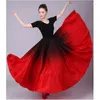 Stage Wear 720 Belly Gypsy Skirt Dance Ruffle Flamenco Dancing Large Skirts Flamingo Costume B-6832