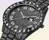 Missfox 2021 Eternity 2643 2 Hip Hop Fashion Watches CZ Diamond Inlay Dialtra di movimento quarzo Uomini guardano la lega Iced Out Diamonds 9099549