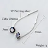 Stud -oorbellen 925 Sterling zilveren sieraden vrouwen mode schattig klein 0.8cmx0.9cm hol hart cadeau voor meisjes dame