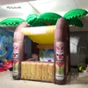 6MLX4MWX3.5 MH (20x13.2x11.5 stóp) Dostosowany namiot reklamowy nadmuchiwany Kiosk Portable TIKI BAOTH na imprezę promocyjną na świeżym powietrzu