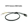 Nowy kabel OSD do aparatu Sony Effio-E lub innej obsługa aparatu OSD Funkcja AHD ANALOG CZASKA KABLE ANALOGAK