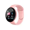 D18S Smart Watch 1,44 Zoll Bildschirm 90mAh Batterie Bluetooth-kompatibler 4.0 Schlafmonitor Fitnessarmband für Männer Frauen Geschenke