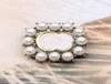 Design de la lettre en or 18 km de conception luxurys broche Vintage Femmes Rinestone Pin de mode Bijoux de bijoux Decoration A7339874