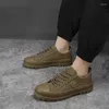 Chaussures décontractées hommes toile à semelle molle conduite pour lacets en travaillant des plats classiques masculins vulcanisés big taille44 zapatos hombres