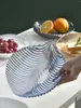 Borden fruitplaat glas moderne woonkamer huis creatief snack meloenzaad