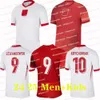 Voetbaljersey Polen 2025 Europese truien 2024 Nationaal team Lewandowski Polonia Krychowiak Zielinski Szymanski 2026 Wereldbeker voetbalshirt Men Kids Kit