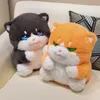 Kawaii gato gato luxuoso desenho animado de brinquedo de pelúcia