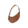 10A Designer de alta qualidade Bolsa de lua lua luxurys masculino bolsa de embreagem ginástica ginástica feminina hobo hobo genuíno couro pochette ombro croissant croissant