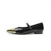 Dress Shoes Pointed Single Shoe Upper With Color Blocking Design Simple Comfortable And Breathable Banquet Wedding