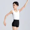 Stage Draag jongens fysieke professionele training dans ballet gymnastiek maillotards mannen onderdirts training bodysuit badkleding