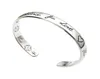 Pulseira de charme da mulher de moda inteira G Letter Greated Bird Bird em forma de coração Bracelete de abertura Ajin versão do casal3965625