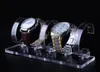 5 bitar av högkvalitativ handledsavdelning Stativ Holder Rack Clear Acrylic Jewelry Armband Tablett Show Stand Decoration Organizer Di6393733
