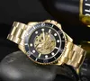 Watch watches AAA 2024 Mens Hollow Mechanical Business Watch