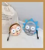 3D Rick Cartoon Silikon Miękka obudowa dla Apple Airpods 12 Bezprzewodowe Bluetooth Hanchphone Pokutka do ładowania AirPods 2 Cover6796178