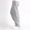 Mens Loose Comfortable Casual Solid Color Trouser Simple Fashion Versatile Draped Long Pants Plus Size Sports Jogger Sweatpants 240422