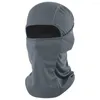 Boinas absorventes balaclava tampa de vento de vento de vento seco de máscara respirável Proteção UV Ciclismo de rosto cheio de rosto tático Chapé