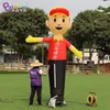 Cena promocji 6 MH (20 stóp) z reklamą dmuchaw nadmuchiwaną machającą ręcznie tancerz tancerz zabawki sportowe kreskówki inflacyjne dla dekoracji sklepu