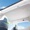 Zeekr x 2024 Car Sunroof Shade Cortan Heat Shield Roof Sunscreen Plate修正装飾のインテリアアクセサリー