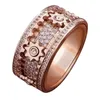 Ring Rotation Ring Ring Mens et femmes bijoux de mode de luxe de luxe de luxe