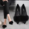 Chaussures décontractées Designer de luxe Clain de vison Clats pointues Creepers Flats de haute qualité Ballet Ballet Femmes confortables Mocasins Big Taille 34-41