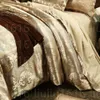 Comforters 3st Designer Home Bedding Set Jacquard Däcke Sheet Twin Single Queen King Size Bed Set Sängkläder S kläder