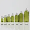 Storage Bottles 100pcs 30ml Glass Oils Bottle With White Tamper Evident Cap Empty Personal Care Sample Jar