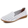 Scarpe casual Summer Women Fashion in pelle Moca