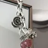 Bracelets de liaison 2024 bracelet féminin imbriqué de fraises de fraise à la fraise à bascule Colliers Cercle lié mixte pour femmes