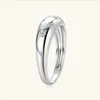 Cluster ringen Mojy S925 Sterling Silver Moissanite Ring Fode Full Star Woman Sieraden Groothandel met GRA -certificaat van fijne sieraden