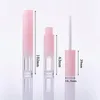 Opslagflessen 5 ml gradiënt paars roze lege lippenstift glanzend buis plastic navulbare vloeistof container lipgloss monster fles