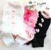 Appareils pour chiens Pybre de compagnie Pyjamas Vêtements Fleep Cuff épaississant Coton One Piece Pantalon ALLINON