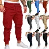 Men's Pants Mens Thin Fashion Casual Jogging Pants 2020 Street Clothing Commercial Pants Mens Multi Pocket Trousers Fitness Gym Sports Pants Mens Sports PantsL2405