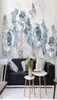 TV fond d'écran de fond de peinture de peinture salon simple belle fleurs chaudes 3d 3d peintures murales de chambre à coucher
