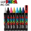 Markers Uni postca acrylic marker PC-5M 29 color rotating permanent POP poster/graffiti/paintingL2405
