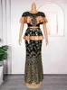 Party Dresses Prom Luxury Dress Elegant Women 2024 Wedding Birthday Special Event Sequin Ruffle Robe African Dashiki Outfits