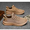 Chaussures décontractées pour hommes baskets respirantes en mailles blanches hommes tendance légère noire marche grande taille man tenis chaussure zapatillas hombre